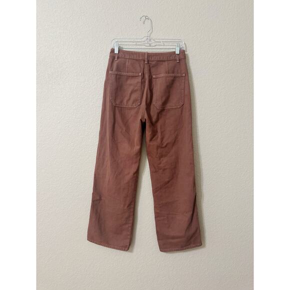 Reformation Lexi High Rise Wide Leg Jeans in Rye Brown Size 27 - Picture 5 of 8